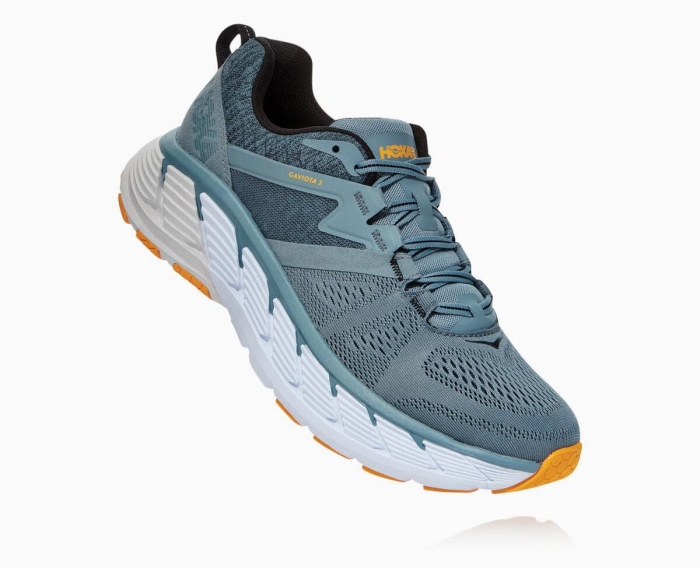 Hoka Restitusjon Sko Norge - HOKA ONE ONE Gaviota 2 Dame Lead [NO-63KUOC]